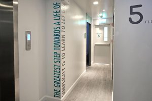 Panic fire door 