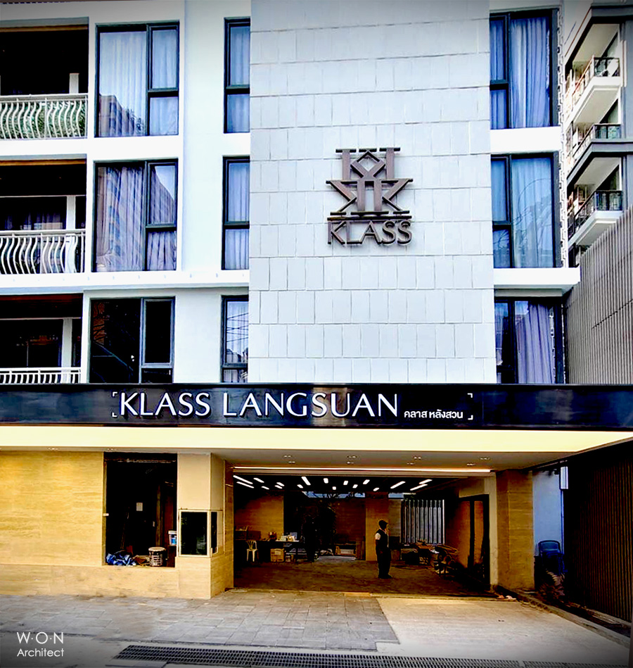 รีโนเวท คอนโด Klass-Langsuan Condominium Renovation