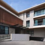 south facade terra cotta _double wall insulation บ้านประหยัดพลังงาน