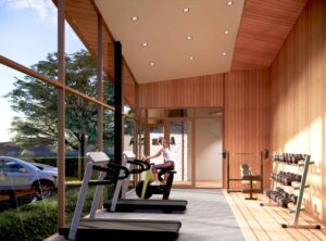 Fitness- Wellness pavilion สถาปนิกออแบบฟิตเนส ยิม