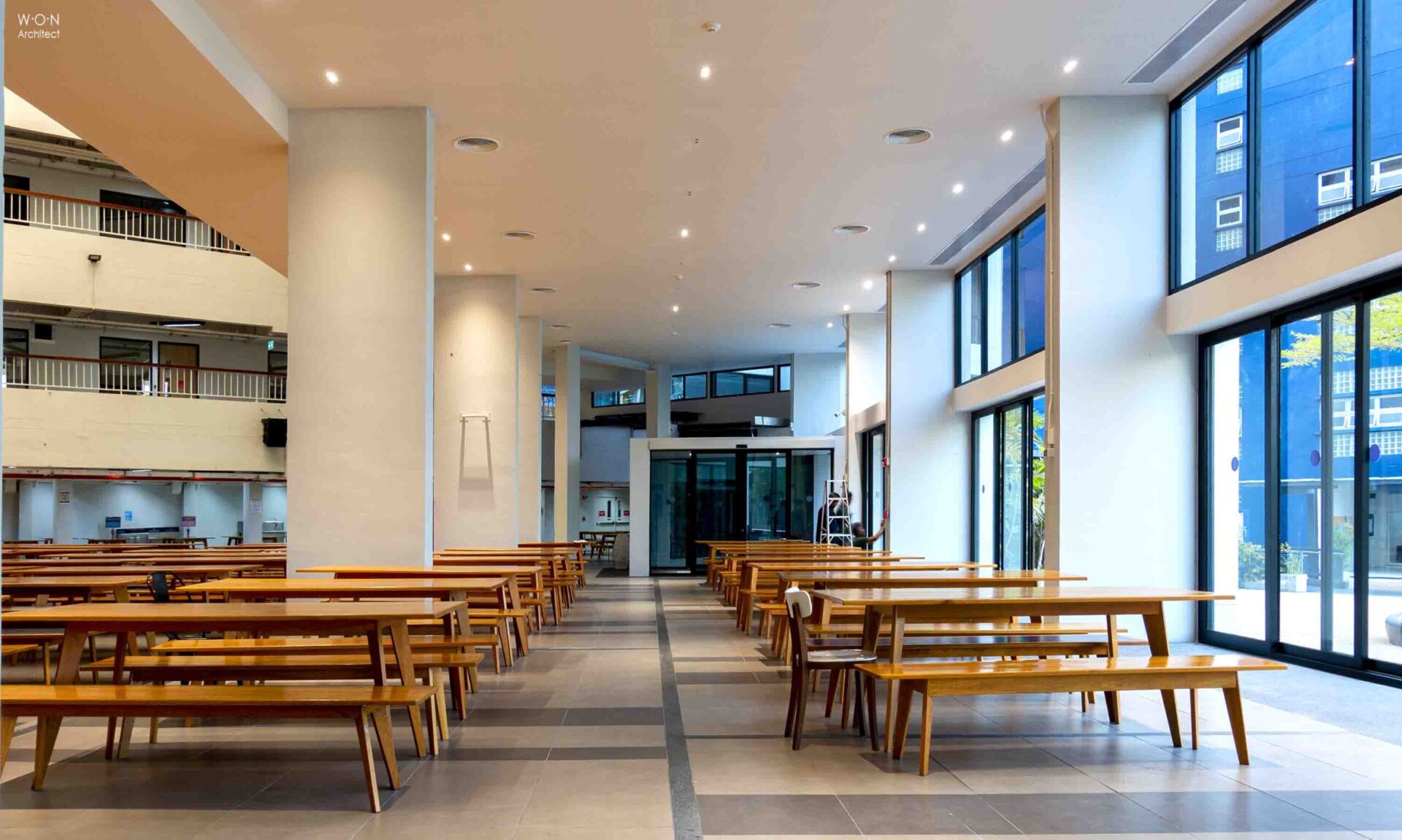 School Canteen Renovation Bangkok | รีโนเวทโรงเรียน โรงอาหาร
